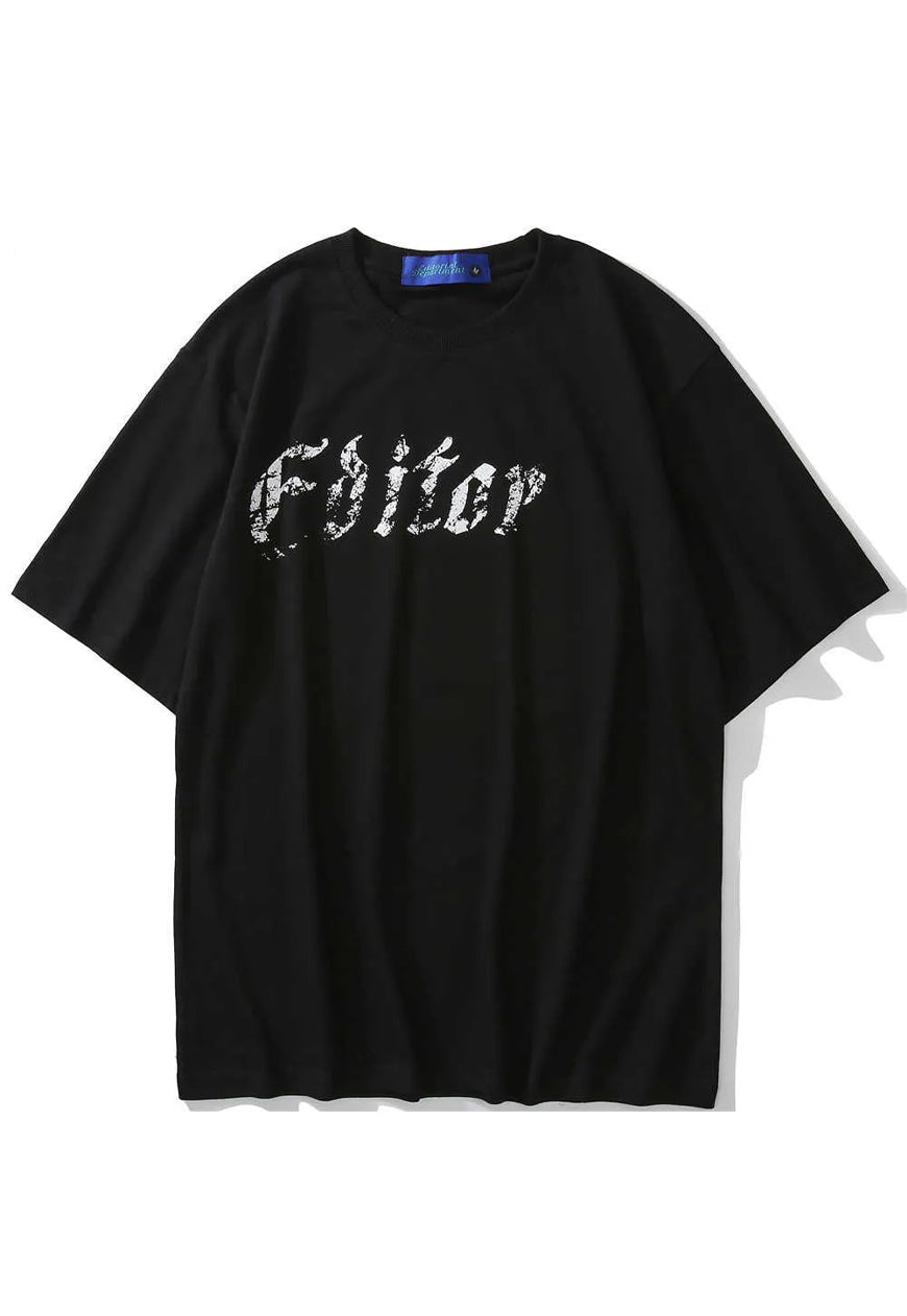 BLACK & WHITE AESTHETIC PRINT vintage wash t-shirt sample sale 3 for 2
