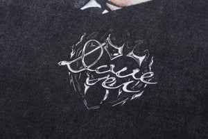 Einstein t-shirt scientist print tee retro funny poster top in vintage grey