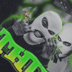 Young thug sleeveless t-shirt vintage rapper vest hip-hop tank top in acid wash black