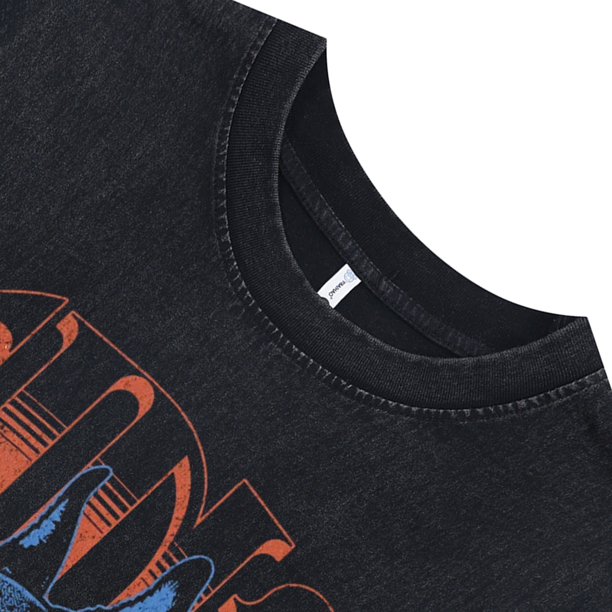 Doberman sleeveless t-shirt king slogan surfer vest 90s grunge pinscher tank top in acid wash black