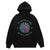 Prayer hoodie hand print pullover raver top slogan jumper