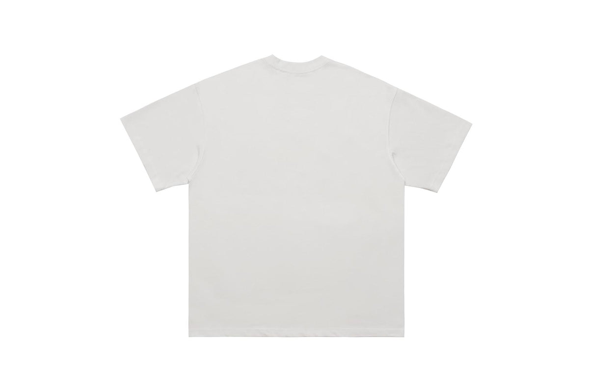 Emoji t-shirt robot tee psychedelic cartoon jumper in black