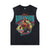 David Robinson sleeveless t-shirt vintage basketball player vest 00s sports tank top in acid wash black