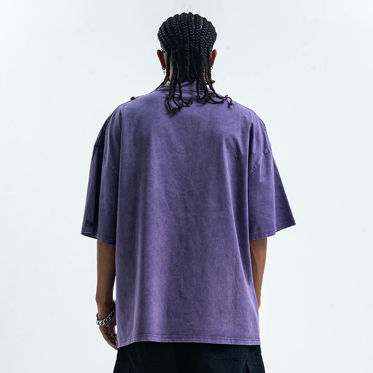 Art deco t-shirt retro movie girl top blondie hollywood tee in purple