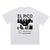 Creepy t-shirt monster print tee Gothic top in white