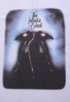 Crow print t-shirt Gothic bird tee grunge top in white