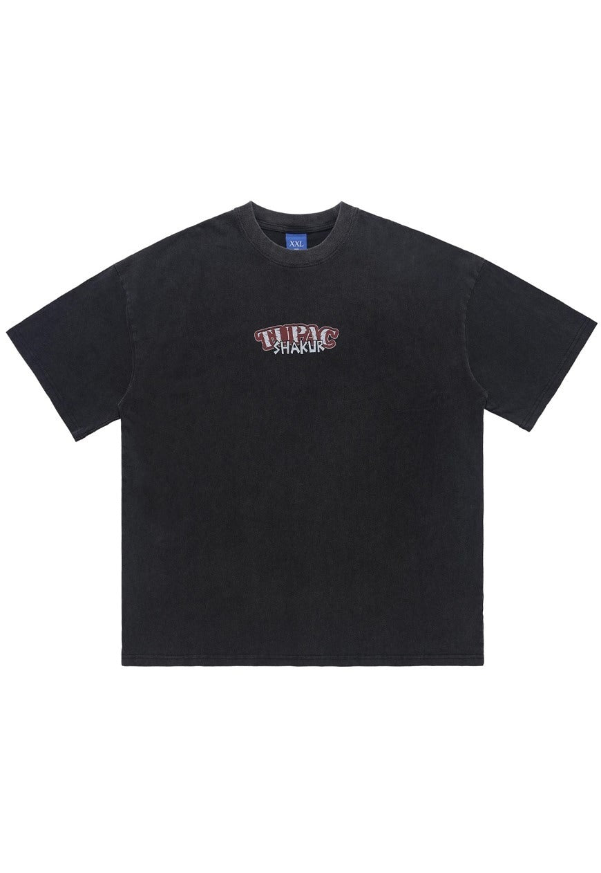 Dead rapper t-shirt gangster tee hip-hop top vintage black