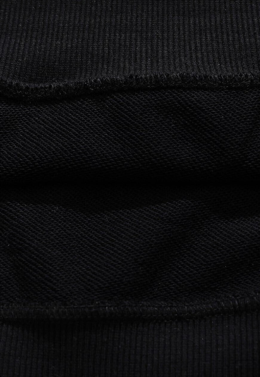 Anime hoodie pullover cosplay character top in black