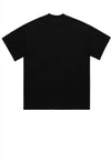 Teddy bear t-shirt money print tee retro grunge top in black