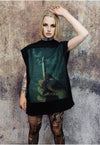 Cigarette sleeveless t-shirt Y2K print tank top surfer vest