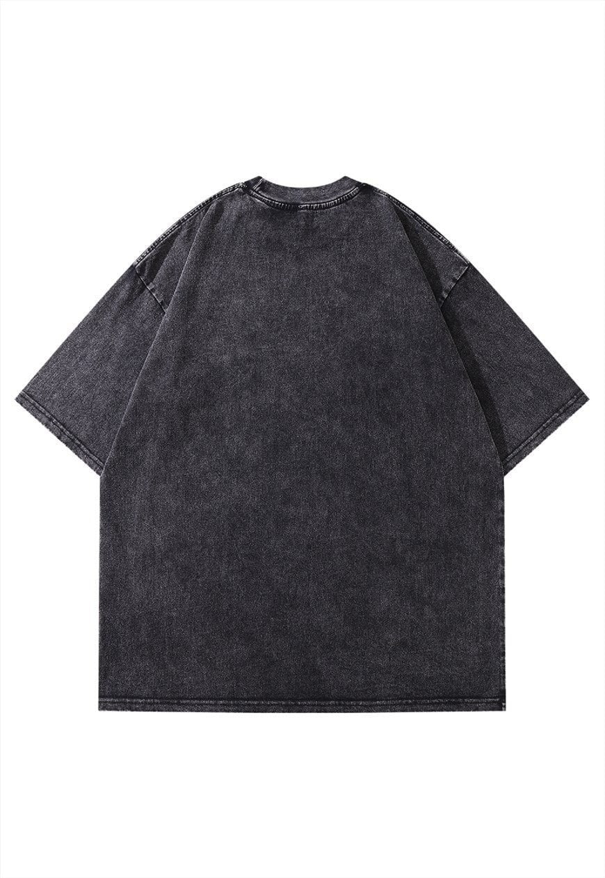 Master sword t-shirt Zelda tee vintage wash Japanese top