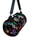 Gay gym bag LGBT slogan sports holdall rainbow bag in black