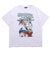 Anime girl print t-shirt Korean manga tee Harajuku top white