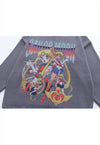 Sailor Moon sweater knitted distressed Anime jumper beige