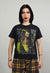 Renaissance cropped t-shirt slim fit unisex pop art top