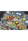 Dragon cartoon t-shirt Mario Kart tee vintage game top grey