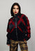 Snake skin racing jacket Japanese style motorsports bomber