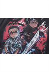 Vintage anime t-shirt Japanese cartoon top long sleeve tee