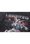 Transformer t-shirt racing car tee retro cartoon top in grey