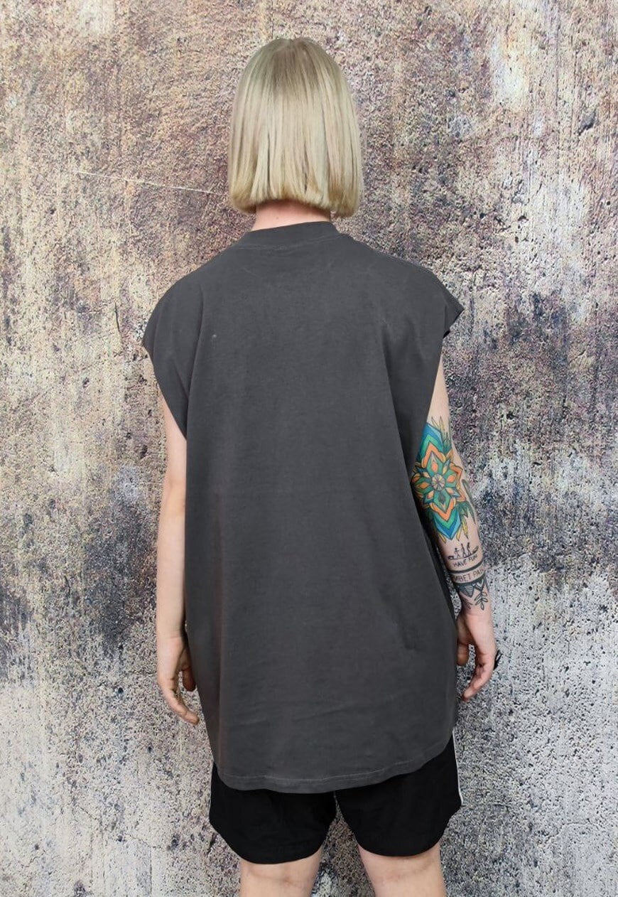 Tragic Life tank top surfer vest vintage wash sample sale 3 for 2