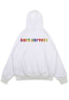 Gay punk hoodie rainbow pullover mohawk top retro jumper