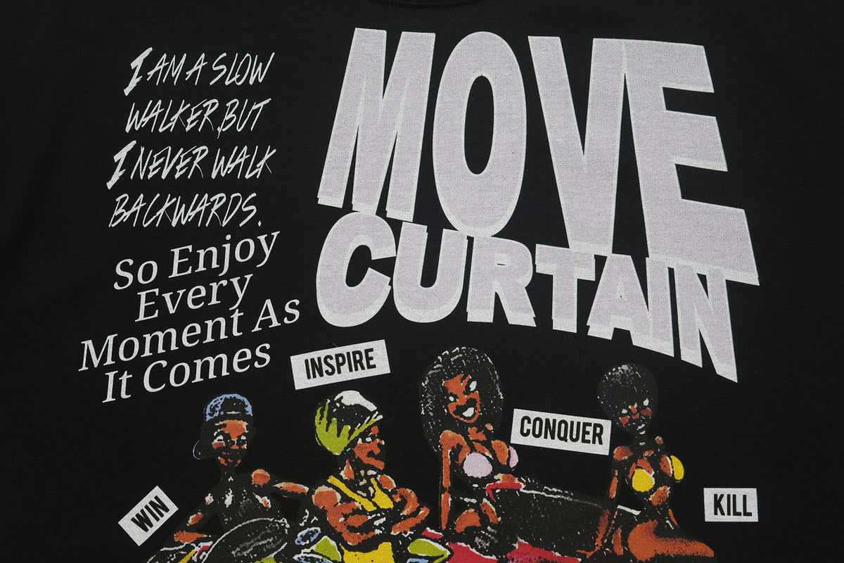 Gangster cartoon t-shirt retro rapper top 00s hip-hop tee white