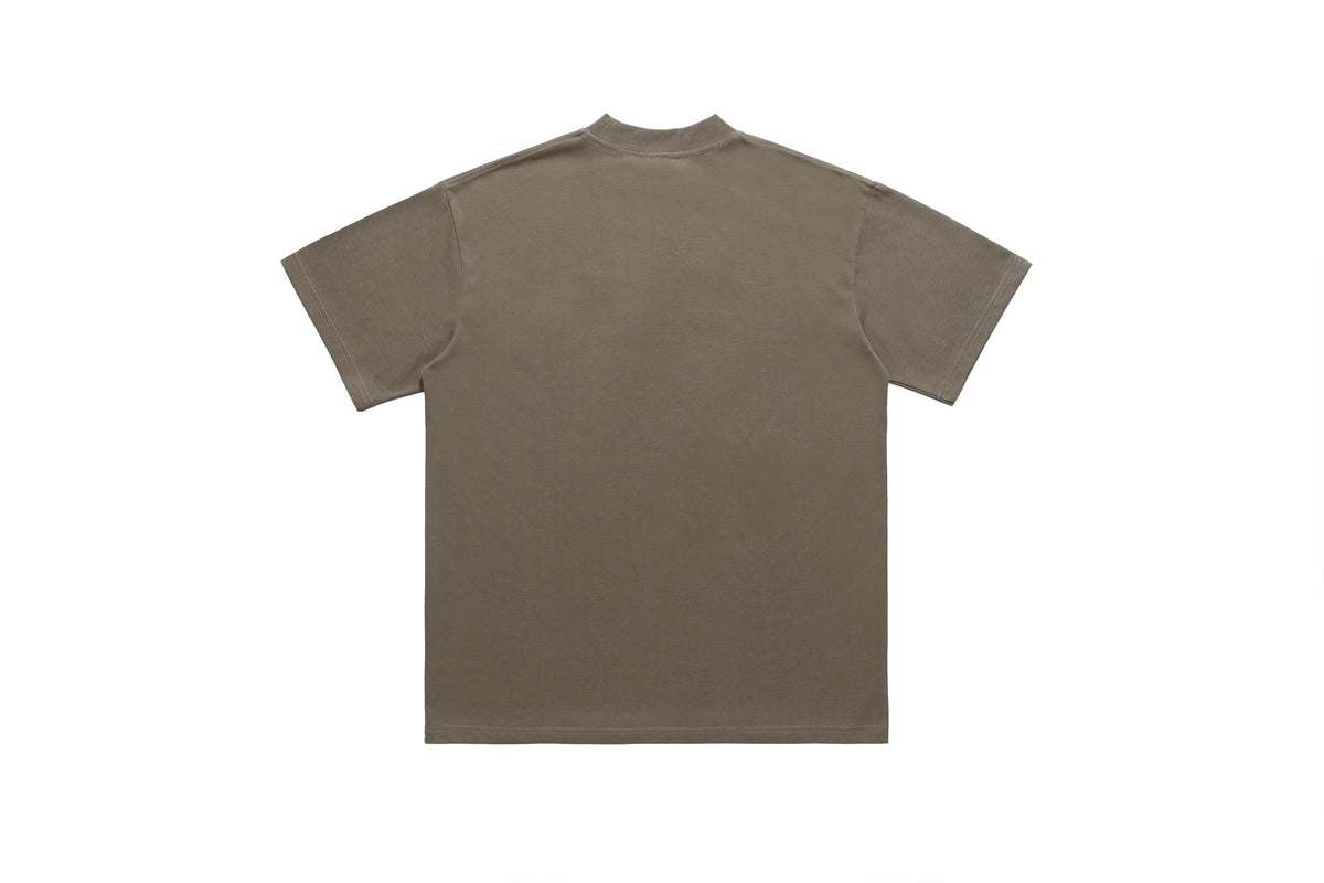 Hip-hop t-shirt psychedelic ganster top rapper tee in white