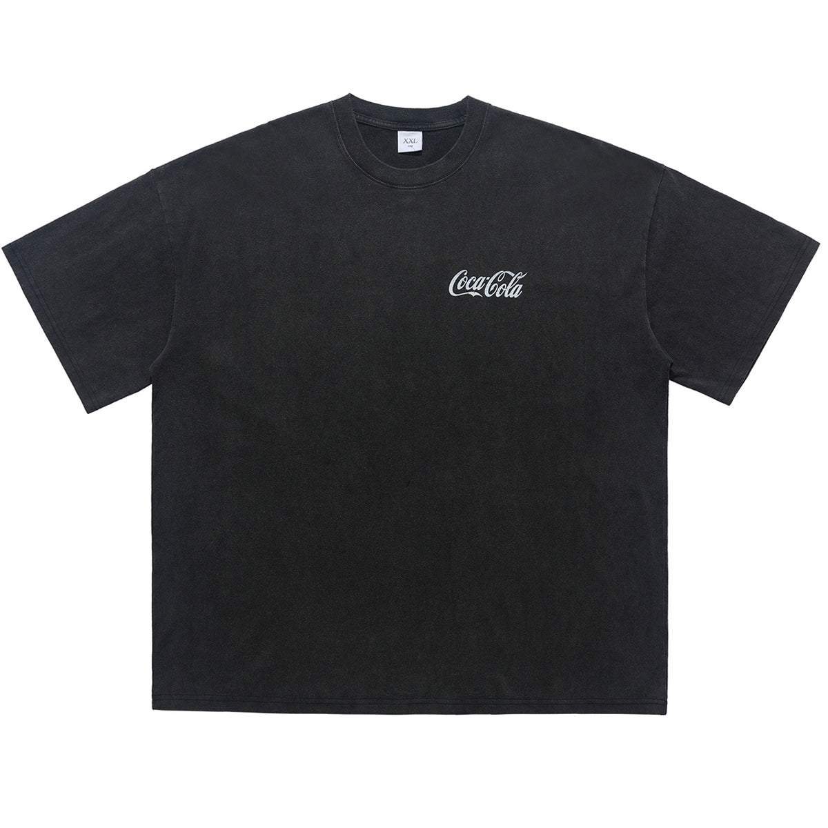 Vintage Coca Cola t-shirt retro cartoon top soft drink tee in black