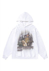 Wiz Khalifa hoodie hiphop top premium grunge jumper in white