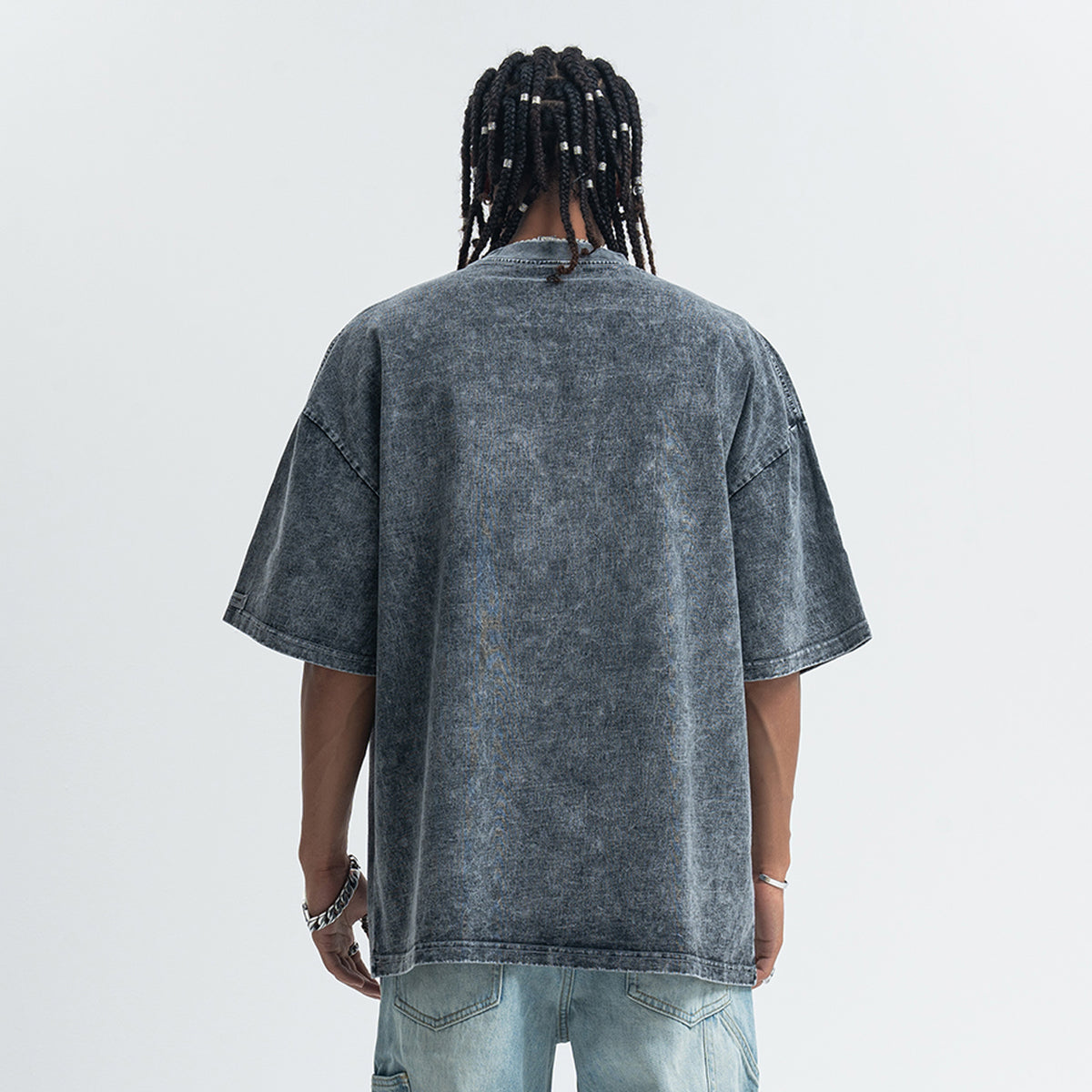 Carnival slogan t-shirt retro cartoon top 00s party tee in grey