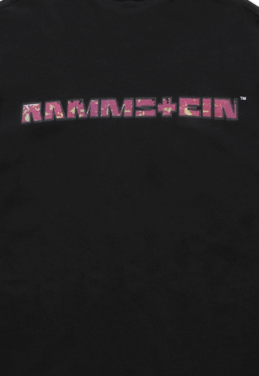 Rock band t-shirt retro burning man tee metalcore punk top