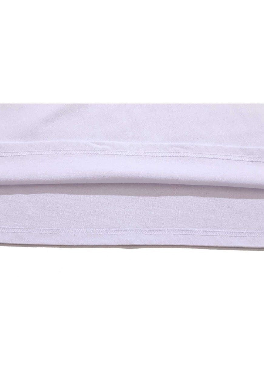 Ghosts print sleeveless t-shirt retro tank top surfer vest