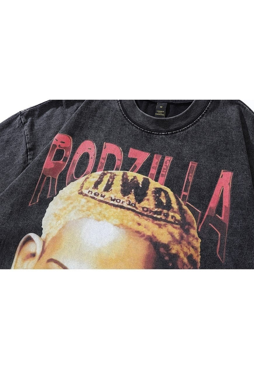 Basketball player t-shirt American tee retro sports top