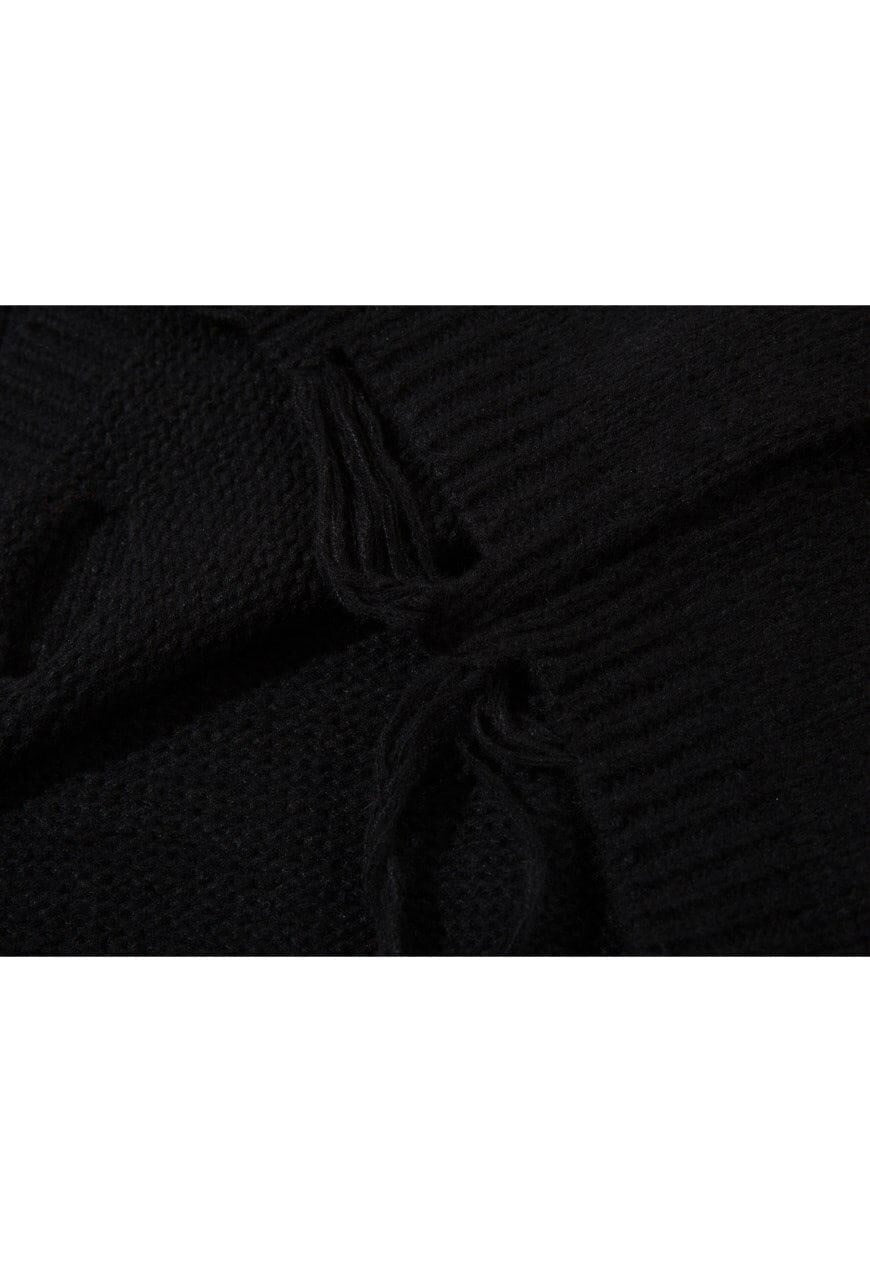 Ripped sweater multi hole jumper cyberpunk distressed top