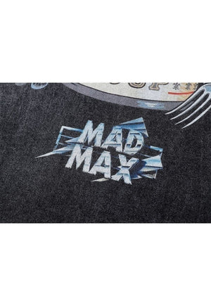 Mad Max t-shirt old Bruce Campbell tee retro punk top grey