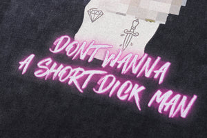 Modern princess t-shirt raver tee retro cartoon top in vintage grey