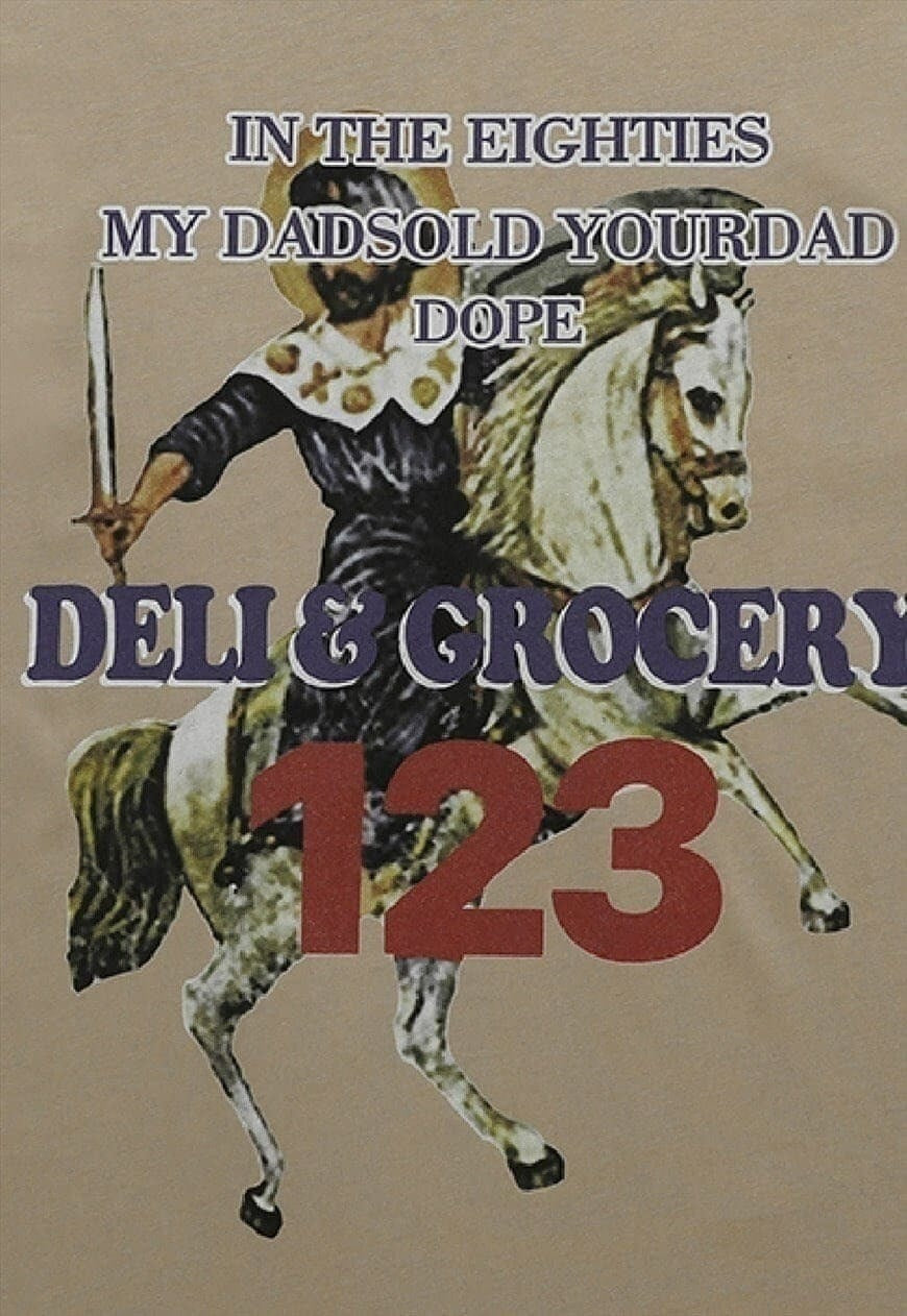 Baroque t-shirt grunge rider tee retro horse top in grey