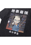 Vintage Japanese cartoon t-shirt tee anime top vintage grey