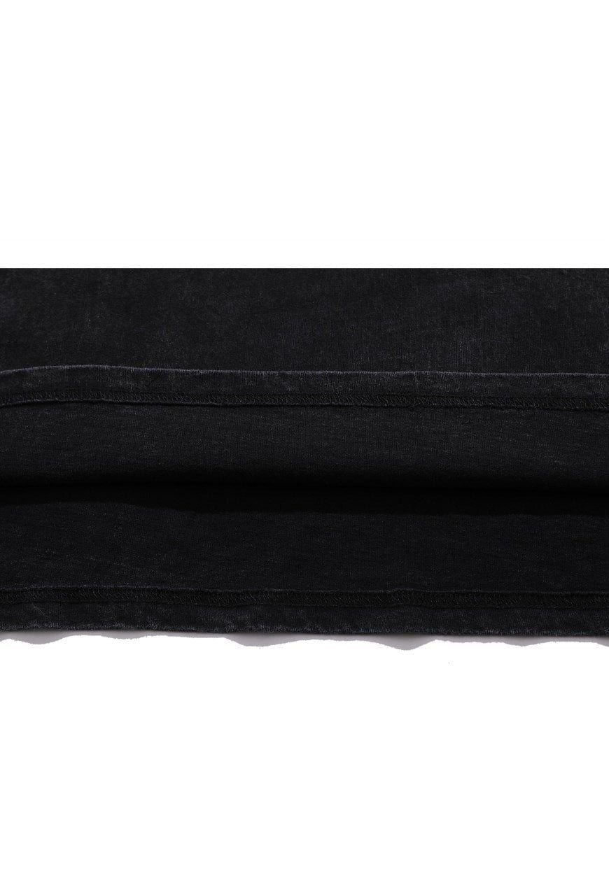 Rock band t-shirt guns & roses tee grunge top in black