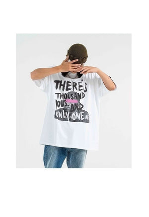 Graffiti t-shirt Kanye rapper tee skater slogan top in black