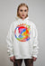 Gay punk hoodie rainbow spiky hair pullover mohawk jumper