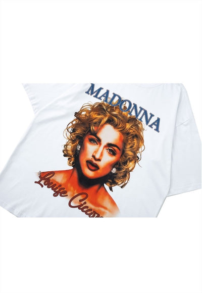 Madonna t-shirt Vogue tee vintage wash queen of pop top