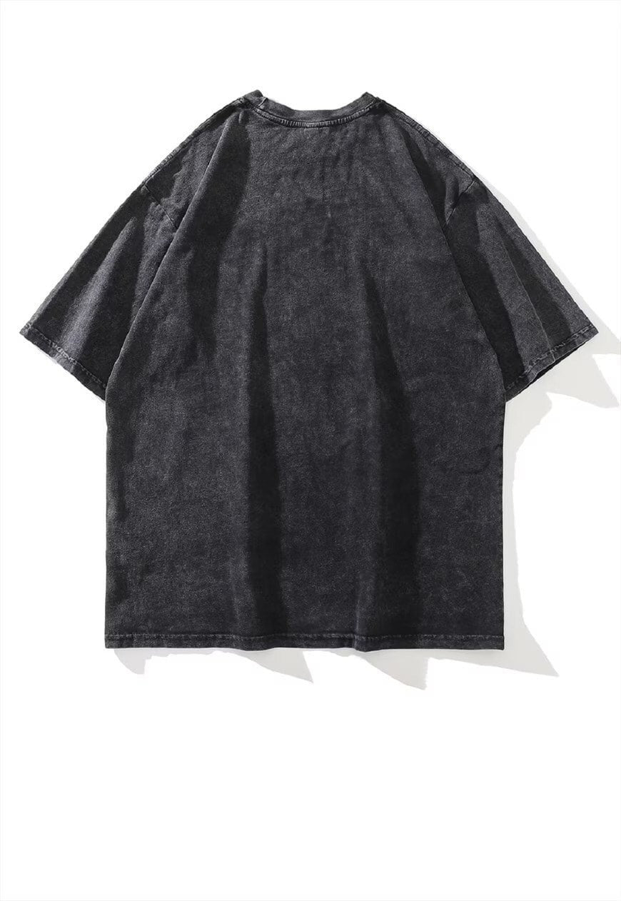 Basketball player print t-shirt USA sports tee retro top