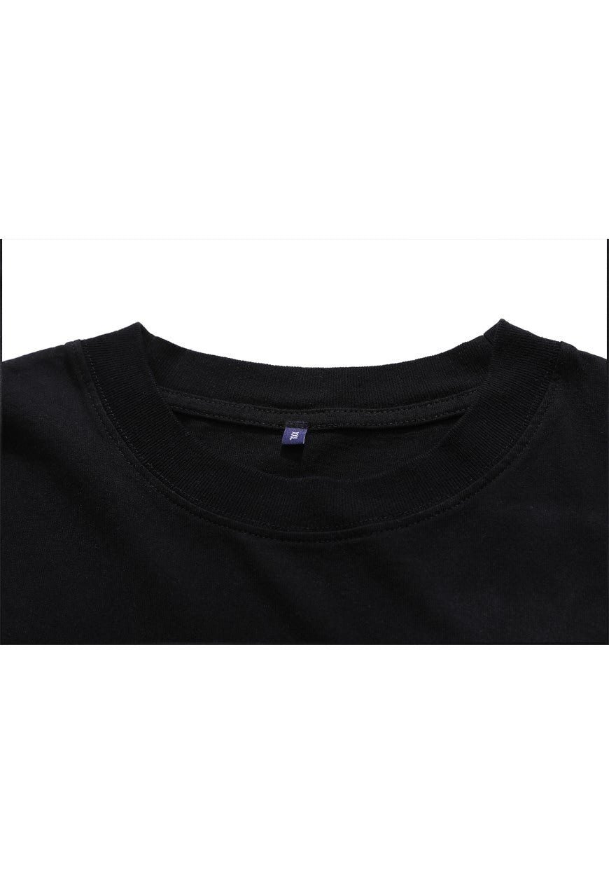 Hip-hop t-shirt rapper tee Notorious B.I.G. top acid black