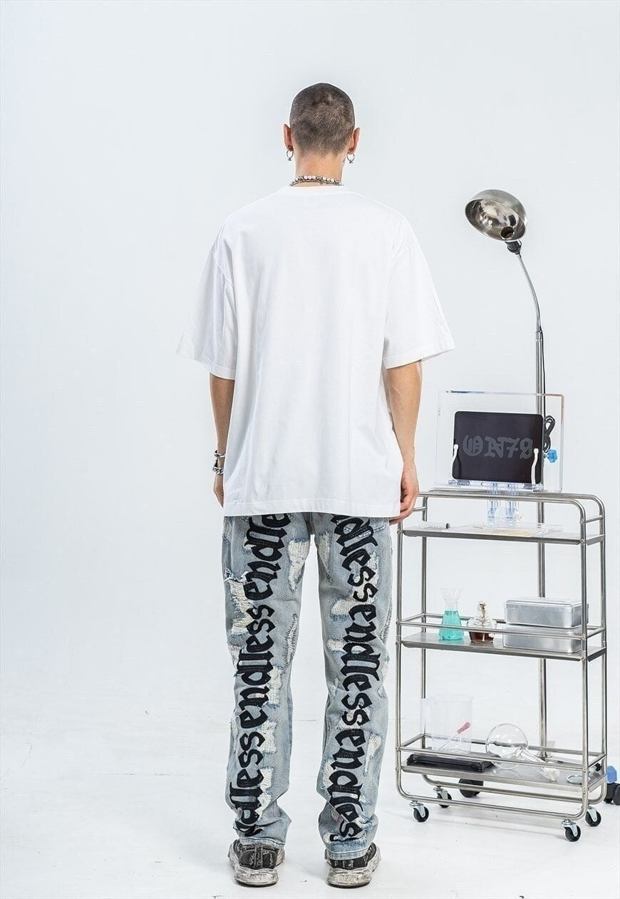 Medusa t-shirt retro snakes tee punk print top in white