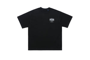 Passion slogan t-shirt grunge punk top rocker tee in black