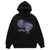 Psychedelic hood bipolar pullover raver top symbiosis jumper