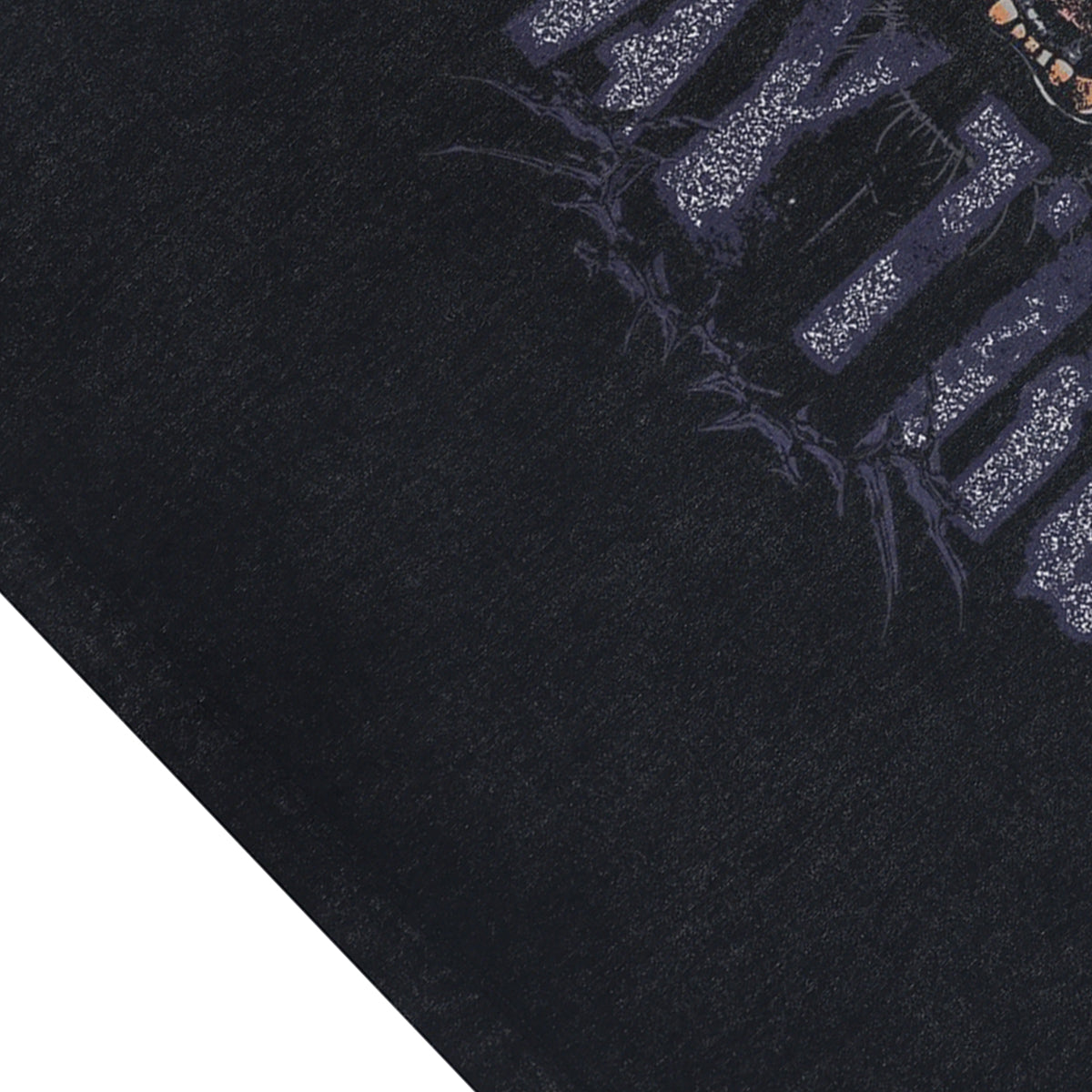 Black panther sleeveless t-shirt wild cat surfer vest retro poster grunge tank top in acid wash black