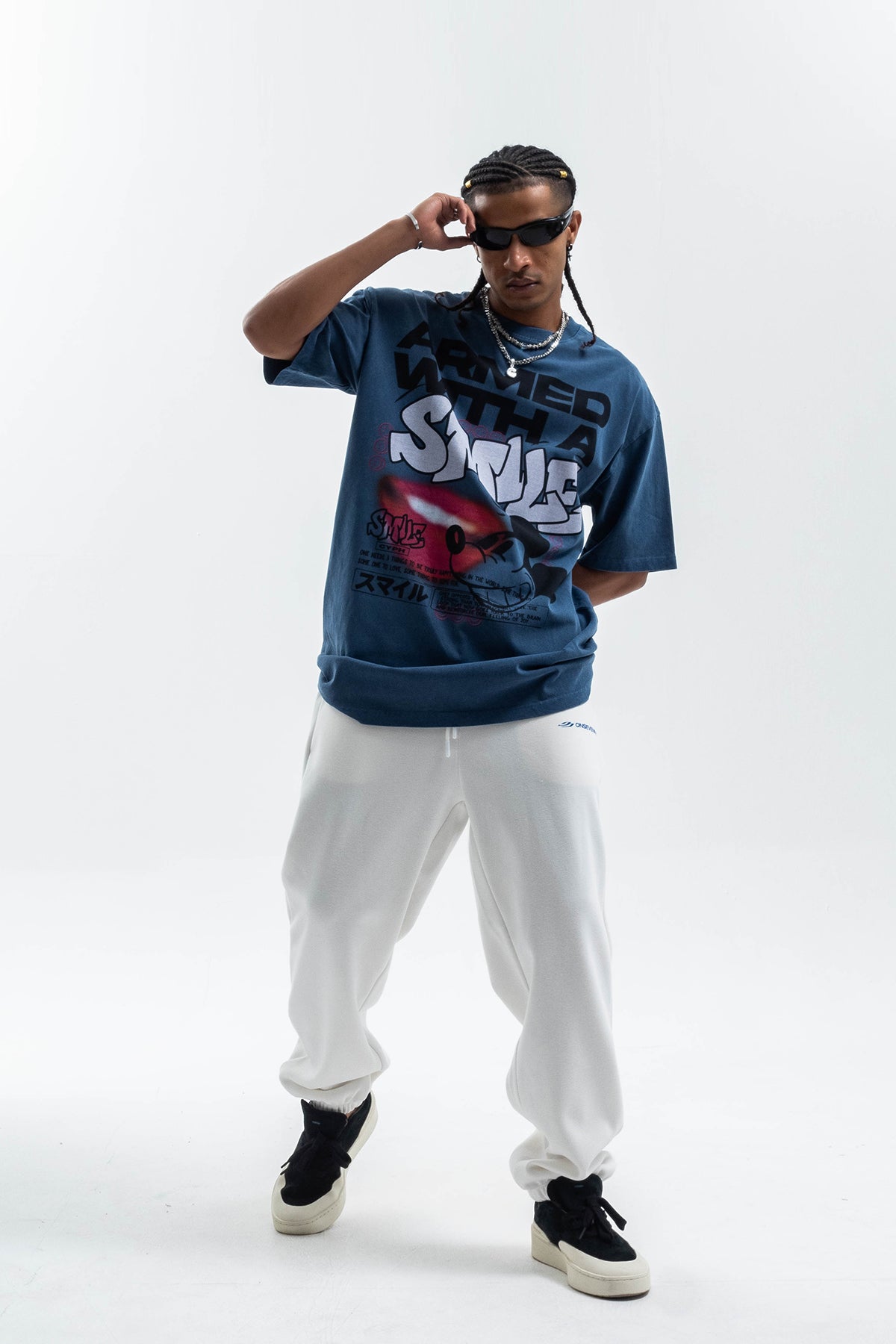 Graffiti t-shirt mouse print top grunge cartoon tee skater jumper in pink