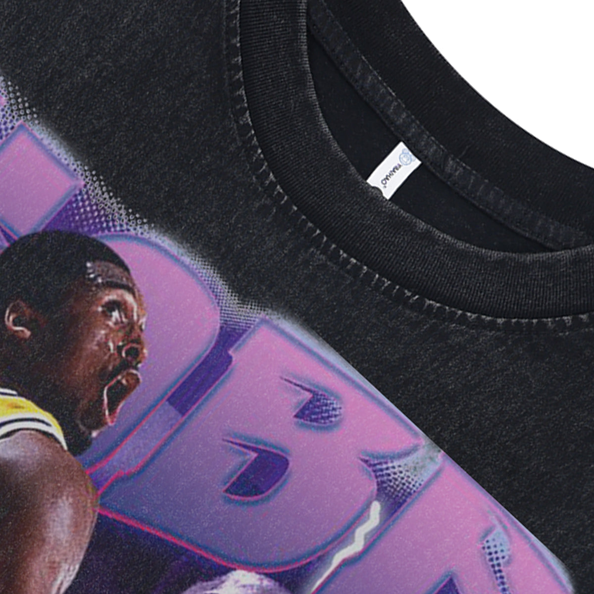 Kobe Bryant sleeveless t-shirt vintage baketball player vest sports tank top in acid wash black